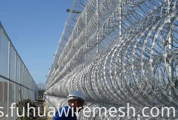 Security Protected Razor Barbed Wire Bto 28 5